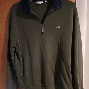 Lacoste men’s green sweater- 3xl